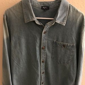 Denim LRG Brand Jean Shirt